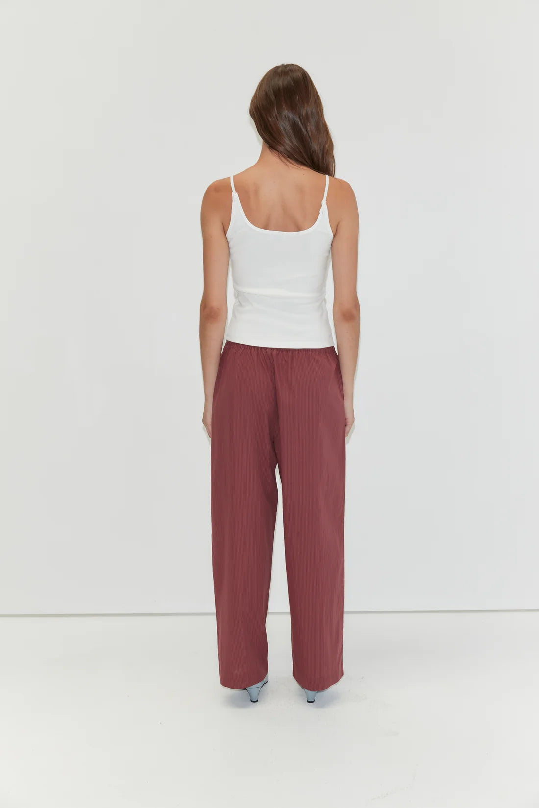 Pantalon à bouton-pression