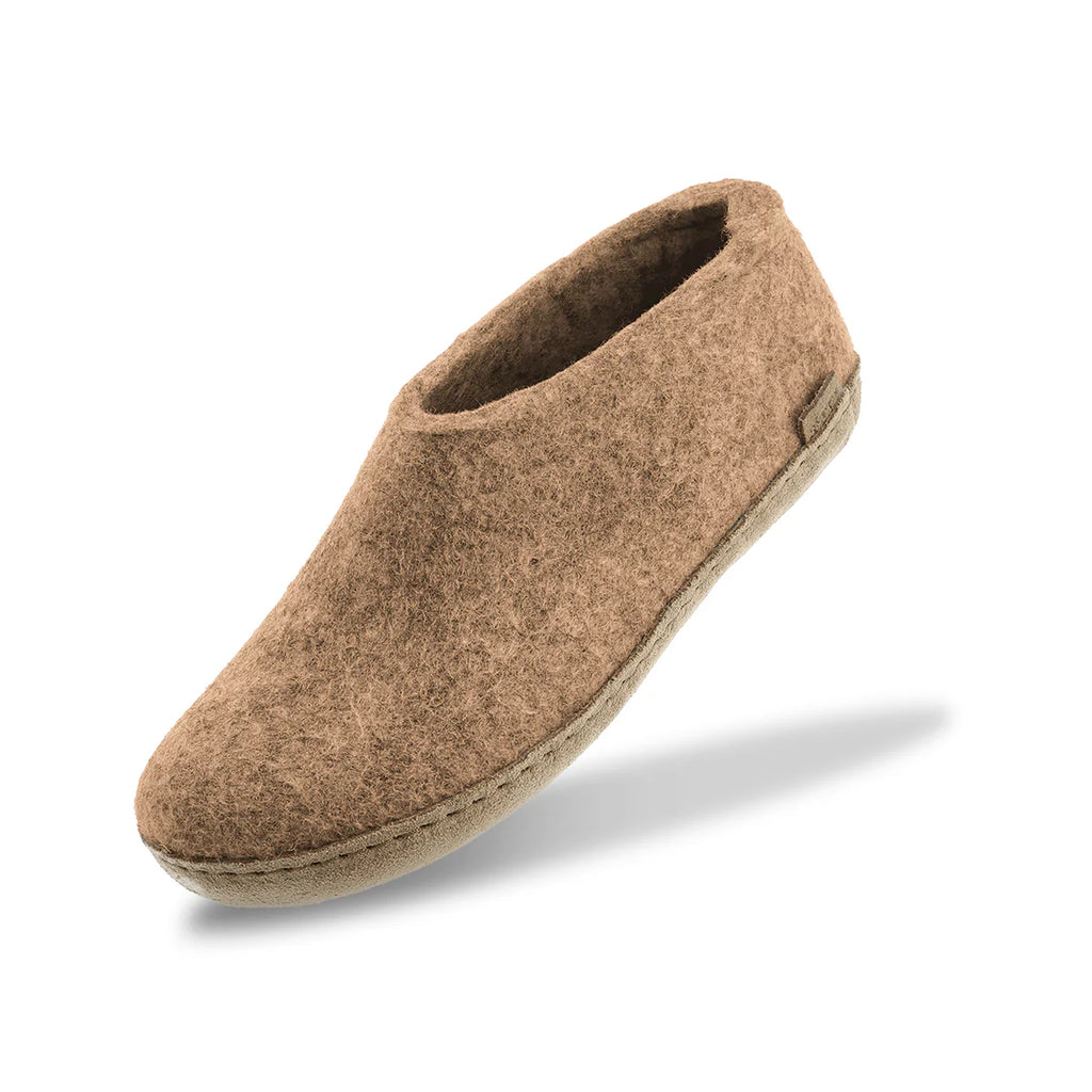 Schuh mit Ledersohle