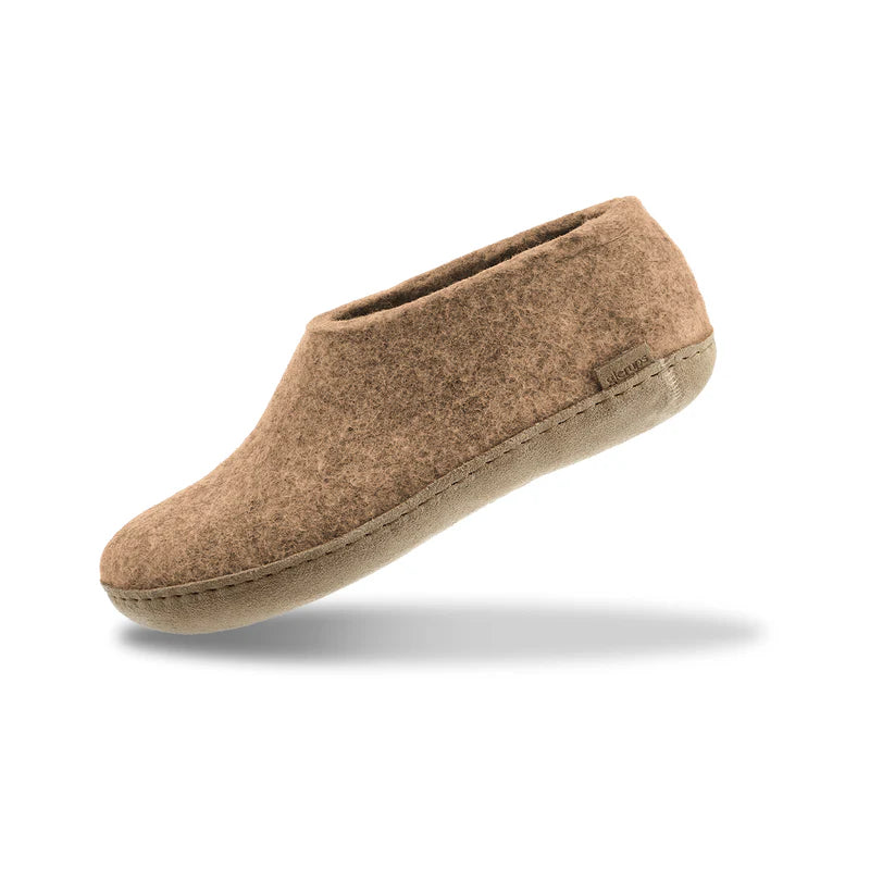 Schuh mit Ledersohle