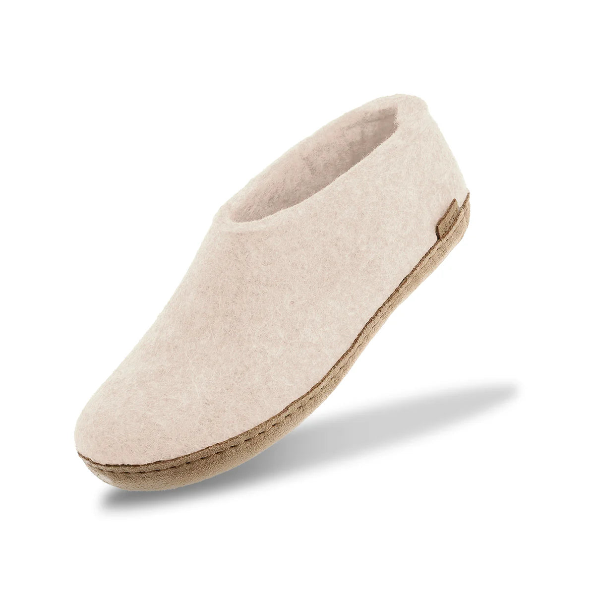 Shoe With Leather Sole