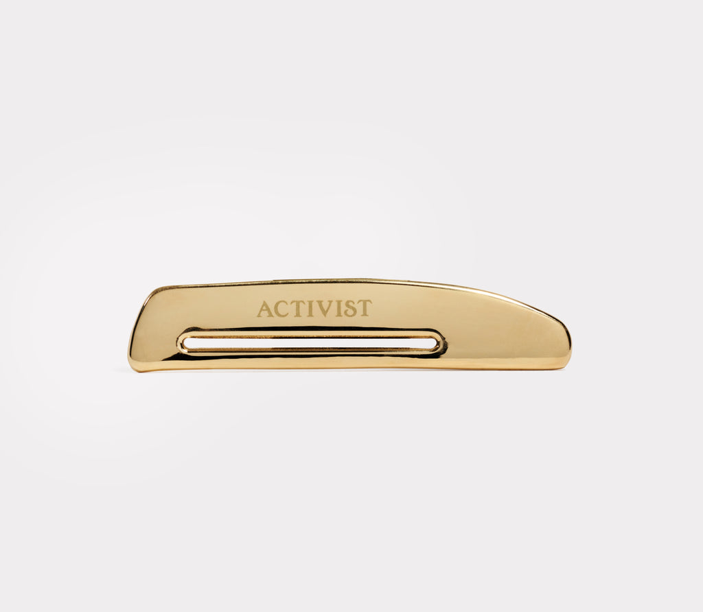 Brass Tube Press & Gua Sha