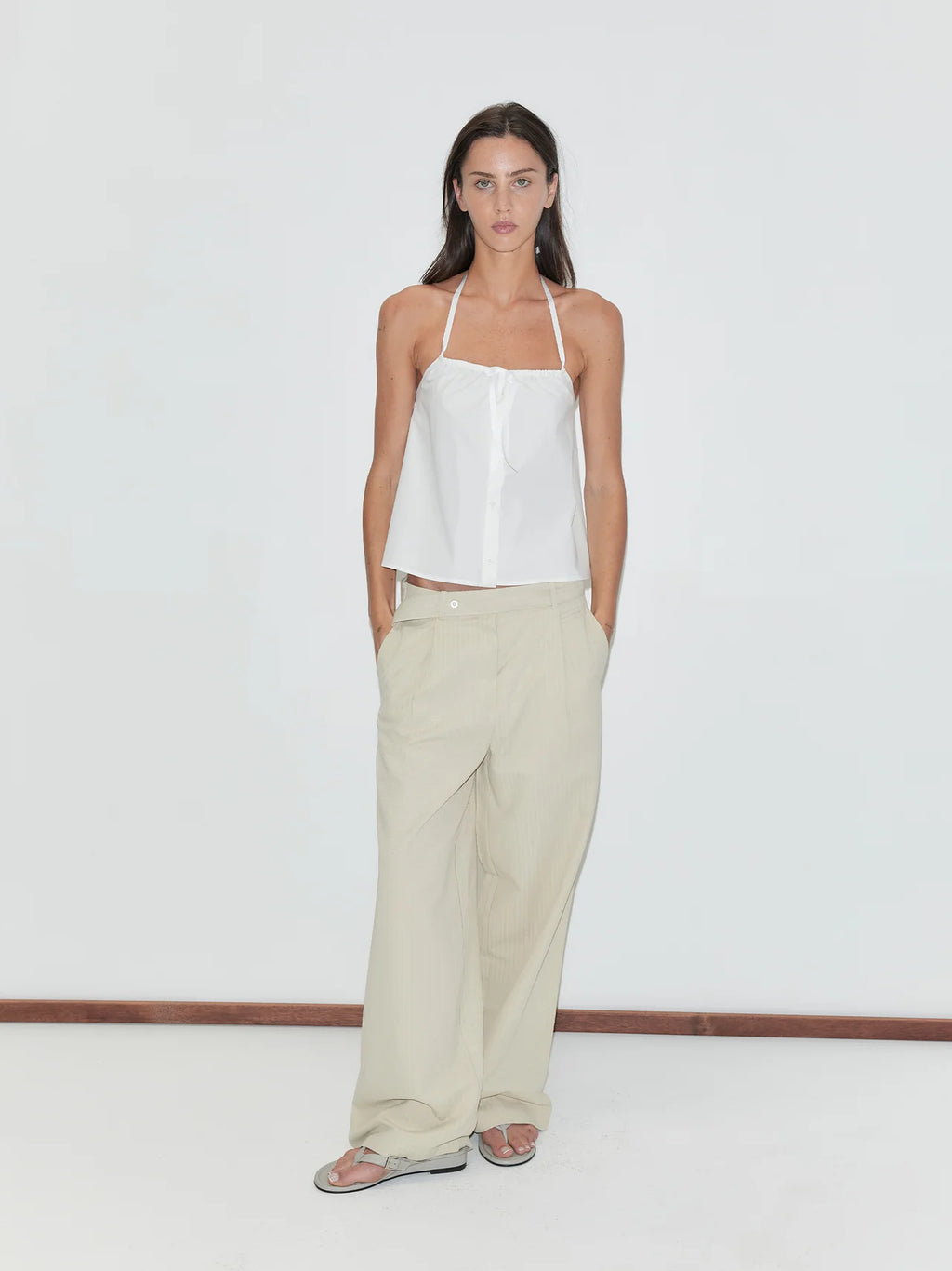 Tab Belt Pant