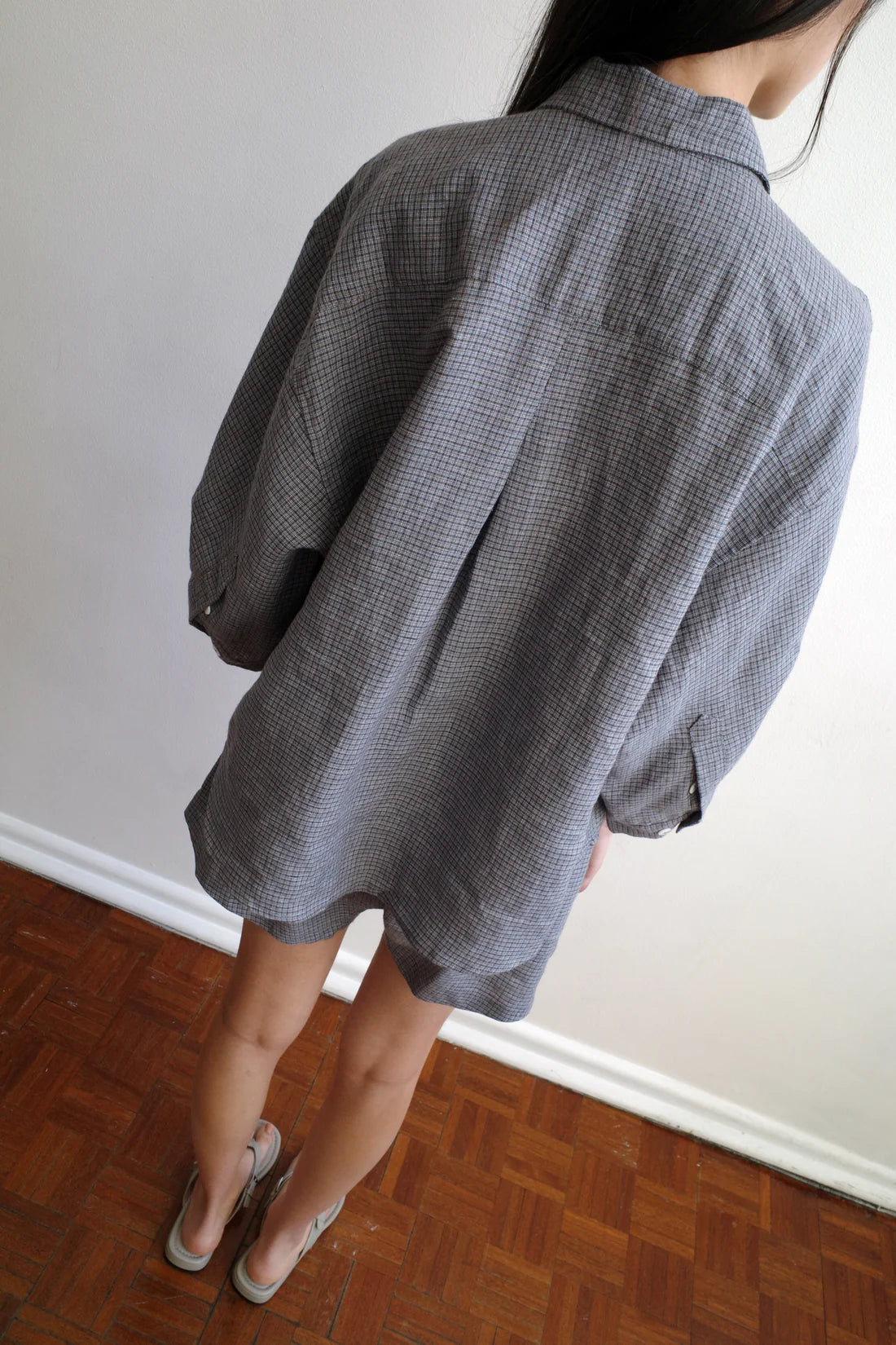 Pantalon à bouton-pression