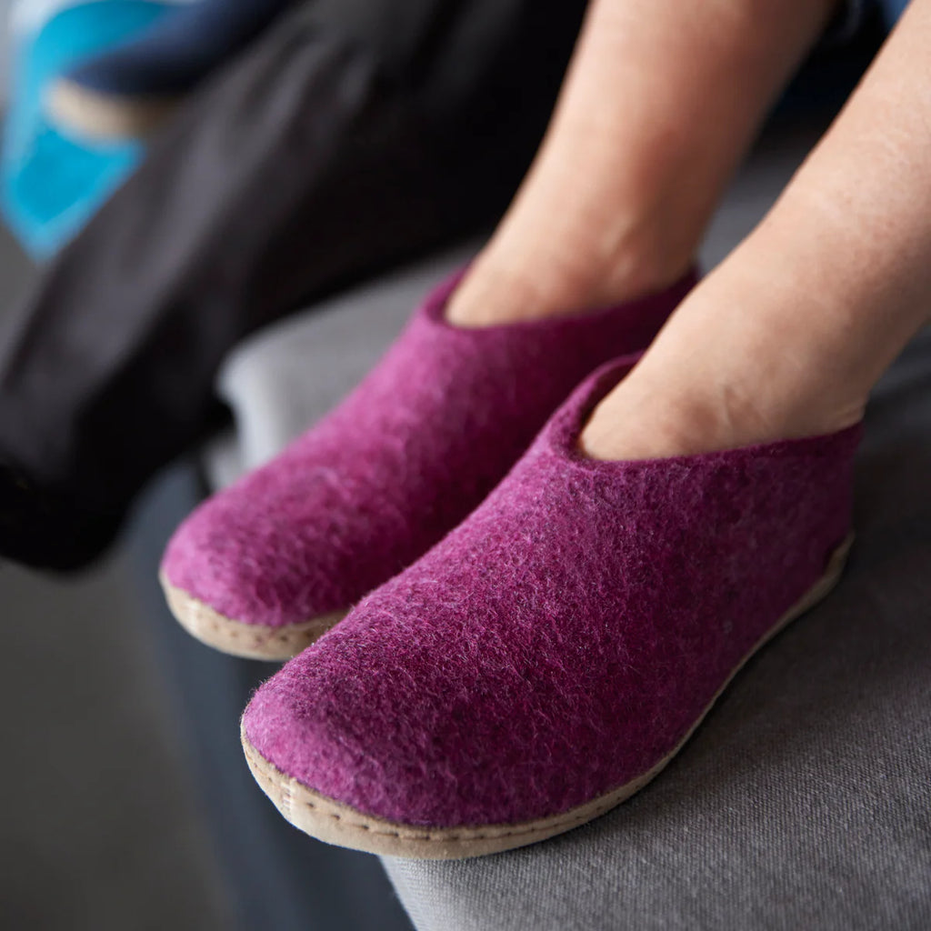 Slip-On With Leather Sole