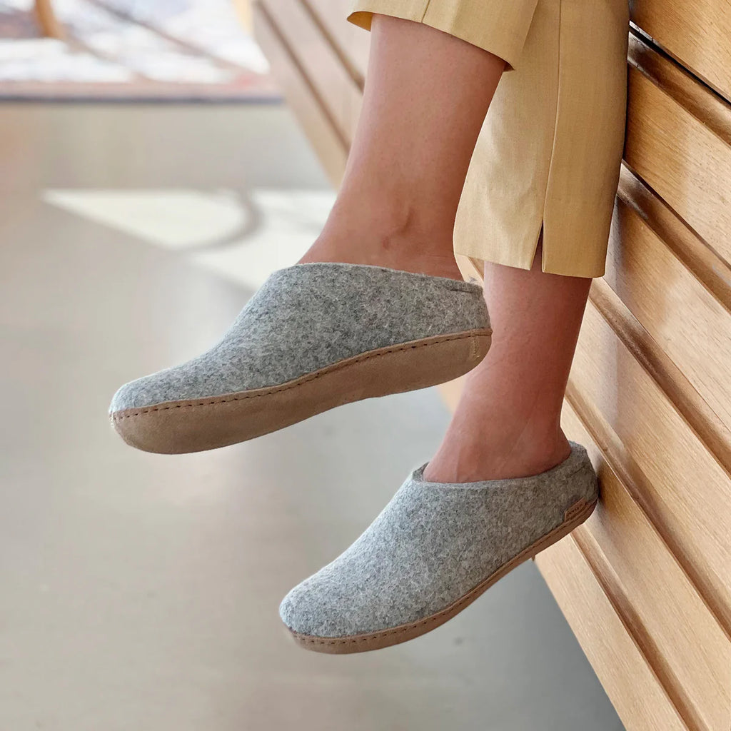 Slip-On With Leather Sole