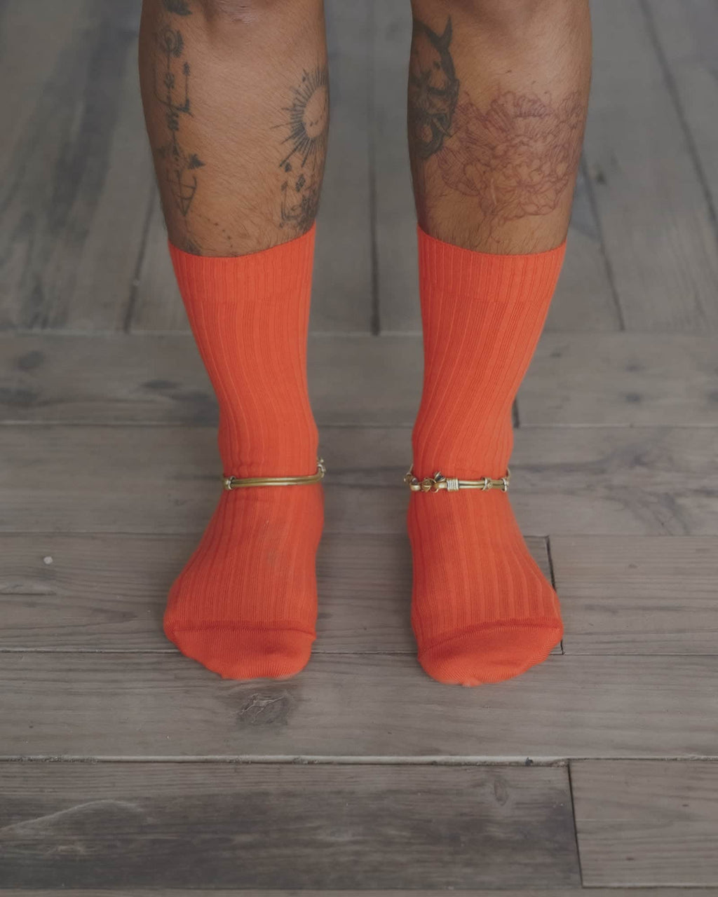 Rib Overankle Socks